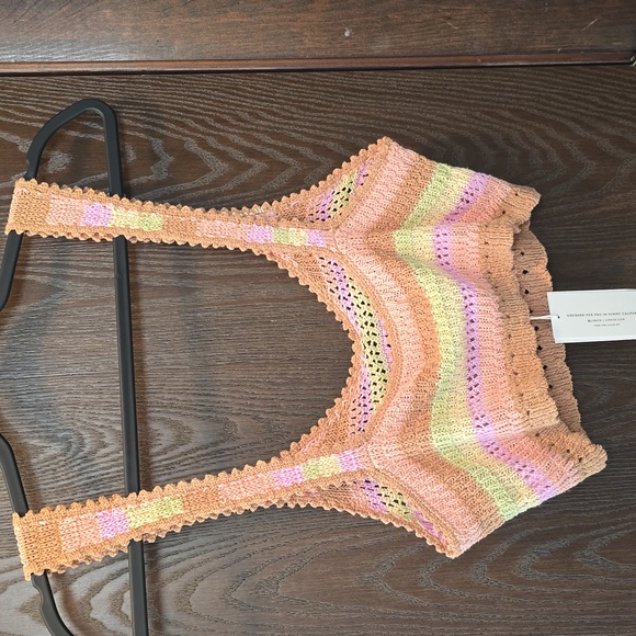 L*Space ADORABLE Crochet tank top. NWT - Picture 2 of 3